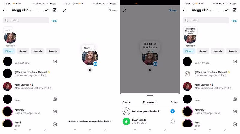صورة لـ دليل استخدام ميزة الملاحظات في Instagram لمشاركة حالتك الحالية | 1a1wcMR_2c9cjhX674E_hOA-DzTechs