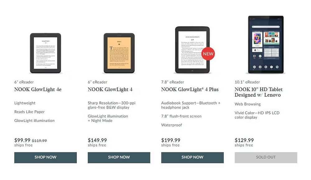 صورة لـ مُقارنة بين Kindle و Nook: أي قارئ للكتب الإلكترونية هو الأفضل لك؟ | 1bTkB0EL8CU6HqU-QSO53mQ-DzTechs