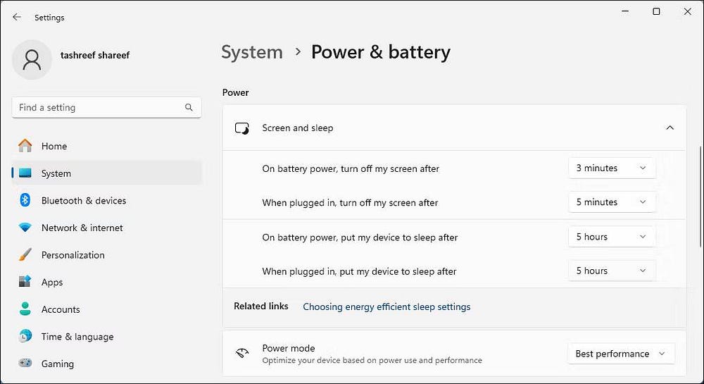 صورة لـ كيفية تعطيل وضع السكون مُؤقتًا في Windows 10/11: بعض الطرق | 1eKrot2gEkEfF4oVsBM-JiA-DzTechs