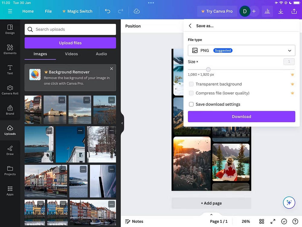 صورة لـ كيفية إنشاء صورة مُجمَّعة (كولاج) في Canva من خلال خطوات بسيطة | 1j5wGrJMvcM4h8Cjv4To_gA-DzTechs