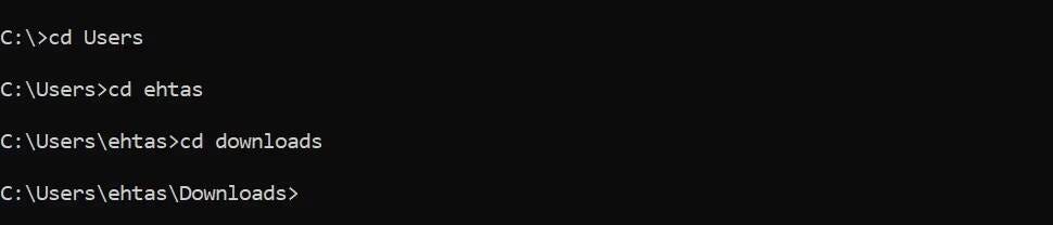 صورة لـ كيفية التنقل في الدلائل والمجلدات باستخدام موجه أوامر Windows | 1oLm37vz1uDSACykCw7bUnQ-DzTechs