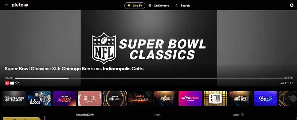 صورة لـ استمتع بمشاهدة نسخ السوبر بول السابقة على Pluto TV: للتحضير لـ Super Bowl LVIII | 1ofrrdXpTGZyvMzz_yg1zMA-DzTechs