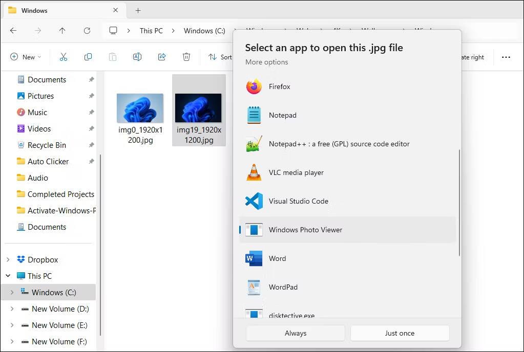 صورة لـ خطوات استعادة “عارض الصور” الكلاسيكي في Windows 10/11 | 1yYJV7WsirANIyUFYwRnSIg-DzTechs