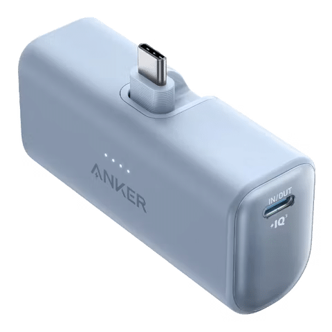 صورة لـ تجهيز Samsung Galaxy S24 بأفضل الإكسسوارات المُتاحة لتعزيز قدراته | anker-nano-power-bank-with-built-in-foldable-use-c-connector.avif_