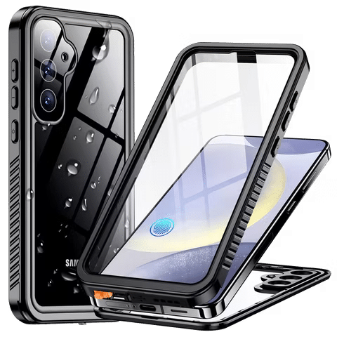 صورة لـ تجهيز Samsung Galaxy S24 بأفضل الإكسسوارات المُتاحة لتعزيز قدراته | temdan-2-in-1-case-with-screen-protector-designed-for-samsung-galaxy-s24.avif_