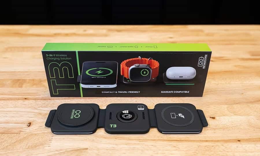 صورة لـ مُراجعة InfinaCore T3: 3-in-1 Wireless Charging Station: محطة الشحن المُخصصة للسفر لمُحبي Apple | 127ZJrjeizq-pqASUMLoh8A-DzTechs