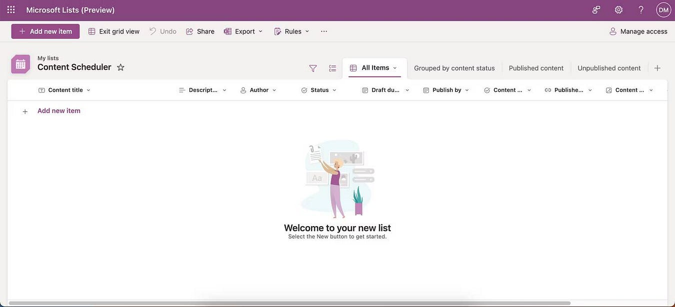صورة لـ ما هو Microsoft Lists وكيفية الاستفادة منه لتنظيم المشاريع والمهام؟ | 13zuofZ40zgWuW5dQP0UyDw-DzTechs