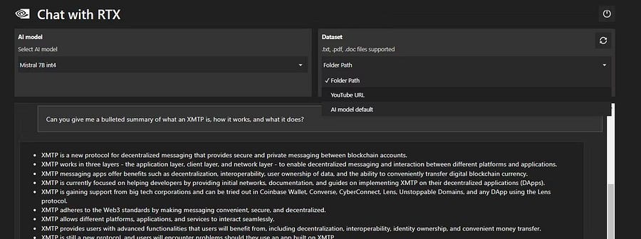 صورة لـ كيفية استخدام روبوت الدردشة Chat with RTX من Nvidia على الكمبيوتر الخاص بك | 14QnC9FMP3cEqw_WJNdflMA-DzTechs