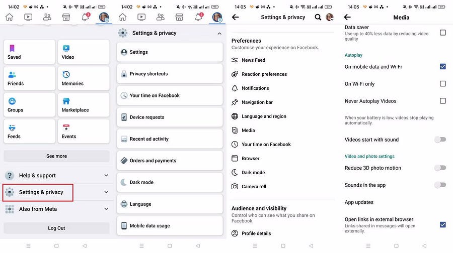 صورة لـ هل يُمكنك تعطيل متصفح Facebook المُضمَّن داخل التطبيق؟ | 18siERG1i7PkWPLoXfLzU5g-DzTechs
