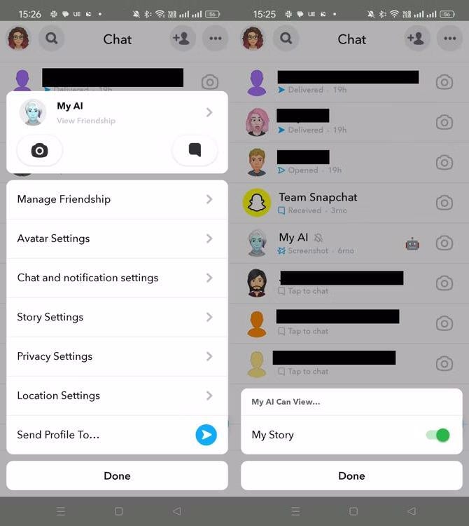 صورة لـ كيفية إزالة My AI على Snapchat | 1BcR319BEqRwrkcikxSULDA-DzTechs