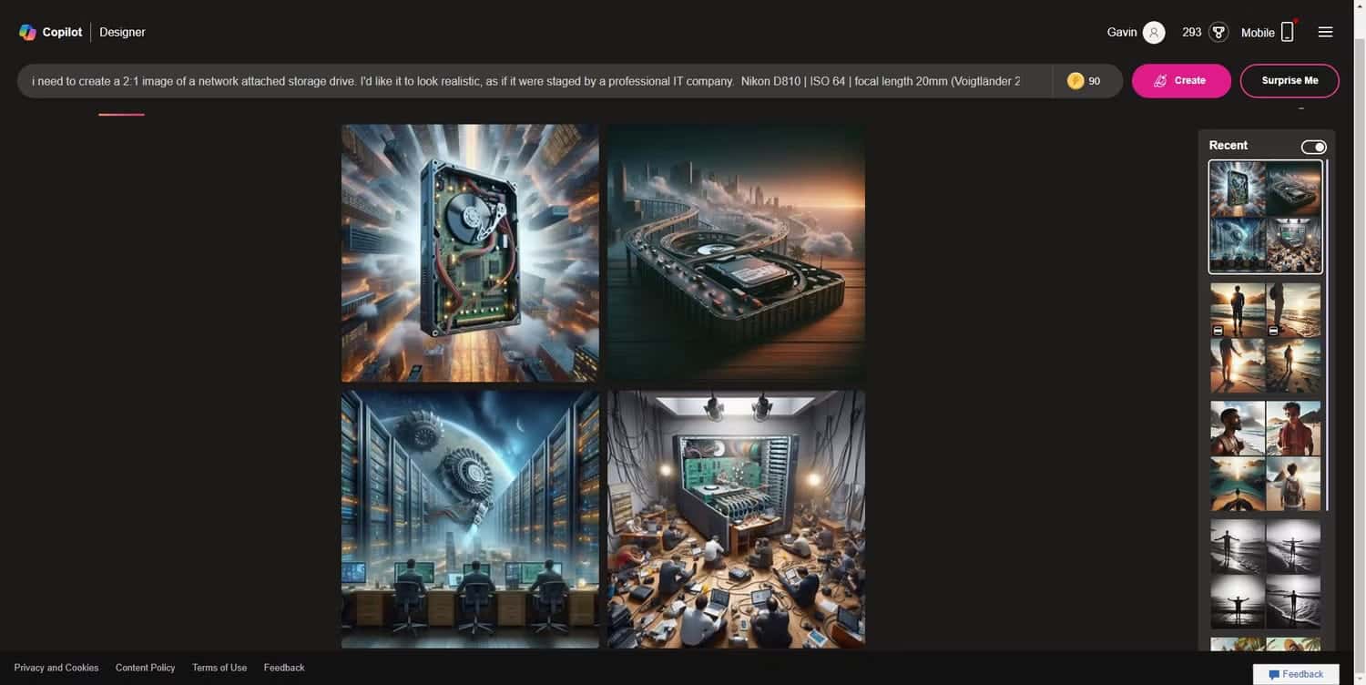 صورة لـ كيفية استخدام Copilot Image Creator لإنشاء صور فريدة من نوعها بالذكاء الاصطناعي | 1JxwgonWUPbMQCs7wc9gs8w-DzTechs