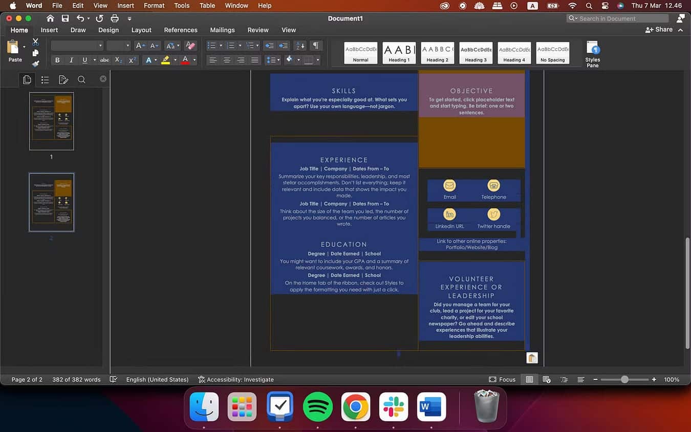 صورة لـ كيفية حذف صفحة إضافية أو فارغة في Microsoft Word | 1KQN7O8o66nmVqgPUfnRIbA-DzTechs