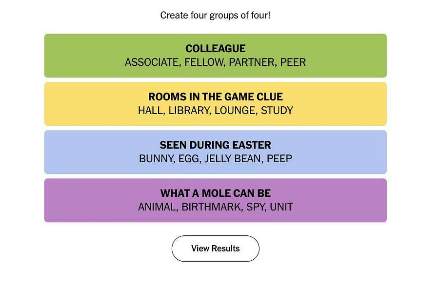 صورة لـ ما هي لعبة New York Times Connections وكيف يُمكنك لعبها؟ | 1P9sBYbqq20leKCPRk-5A8w-DzTechs