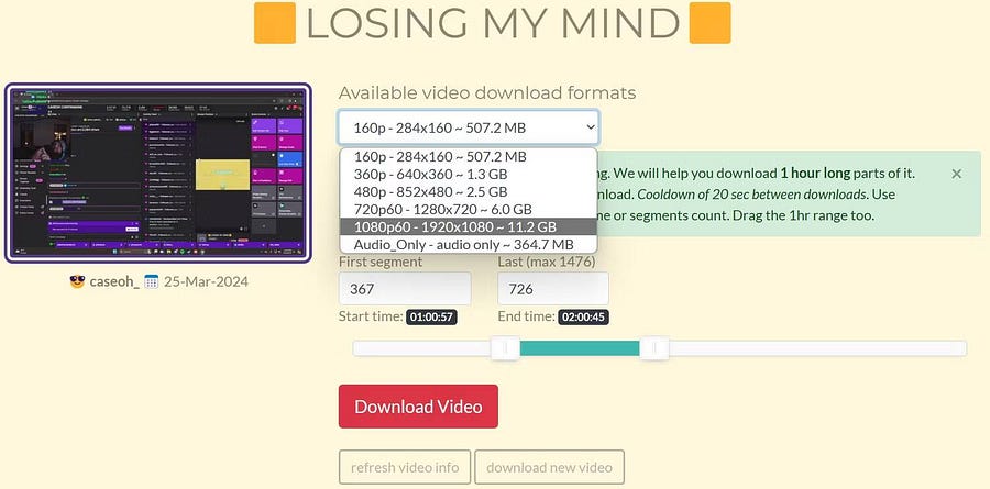صورة لـ أفضل خيارات تنزيل مقاطع الفيديو حسب الطلب (VOD) من Twitch | 1R9U7bCztfdl9AlA1DypyNA-DzTechs