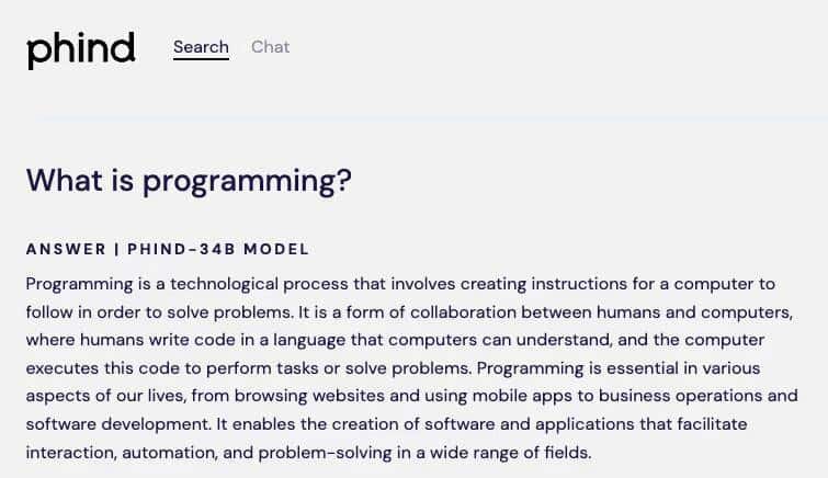 صورة لـ Phind سيُجيب على أسئلتك المُتعلقة بالبرمجة بفضل قوة الذكاء الاصطناعي | 1UAyiOB3SfTLYEL64x8KMtg-DzTechs