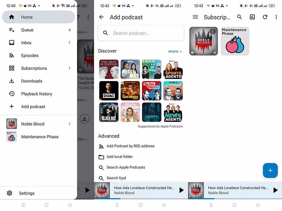 صورة لـ تطبيقات مجانية يُمكنك استخدامها للاستماع إلى ملفات البودكاست المُفضلة لديك | 1VjdGQA1Rt6-SaGSSHZF-5Q-DzTechs