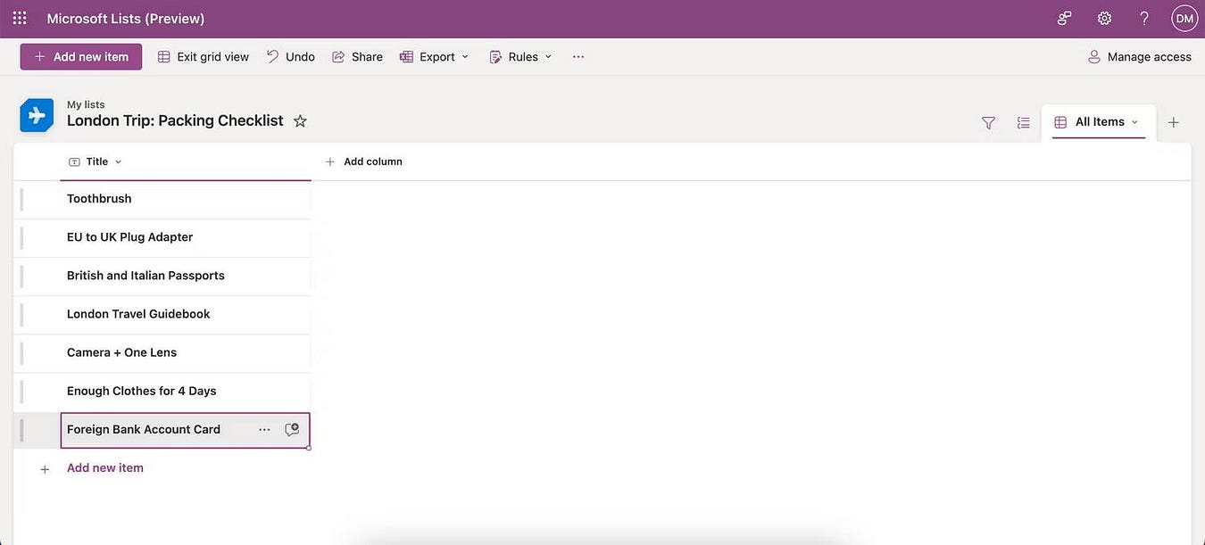 صورة لـ ما هو Microsoft Lists وكيفية الاستفادة منه لتنظيم المشاريع والمهام؟ | 1_1B7lHKHRL04ogEvUwcA8zbg-DzTechs