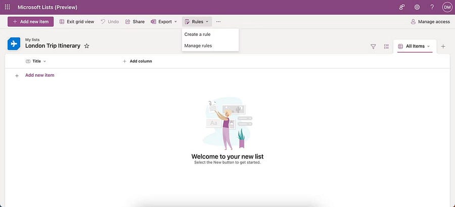 صورة لـ ما هو Microsoft Lists وكيفية الاستفادة منه لتنظيم المشاريع والمهام؟ | 1alsjp7BiqmOV9xxPvj-SIg-DzTechs