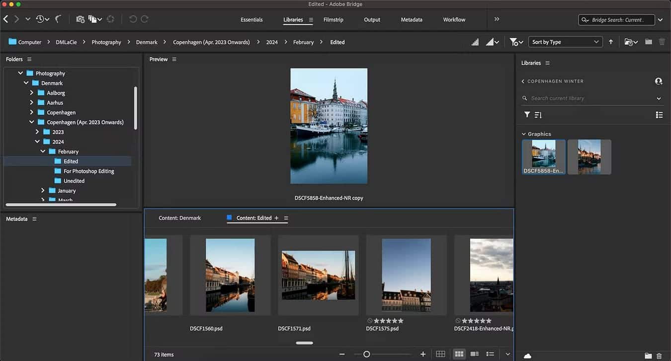 صورة لـ دليل استخدام Adobe Bridge للمُبتدئين: كيفية إدارة مُحتوىك بكفاءة | 1clYOZKDS5S4QcUx4tuJFEg-DzTechs