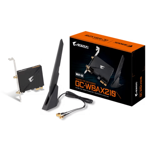 صورة لـ أفضل بطاقات Wi-Fi لتعزيز الإتصال اللاسلكي على الكمبيوتر الخاص بك | gigabyte-gc-wbax210.avif_