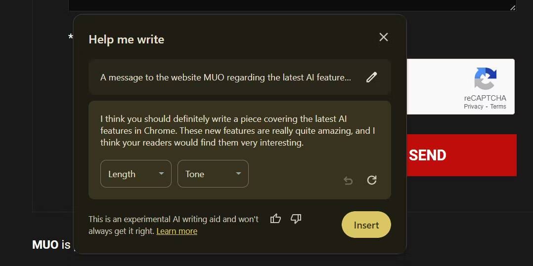 صورة لـ كيفية استخدام ميزات الذكاء الاصطناعي الجديدة في Chrome - ولماذا يجب عليك ذلك | 1DdfE0nMyegbI6ixyeUq6oA-DzTechs
