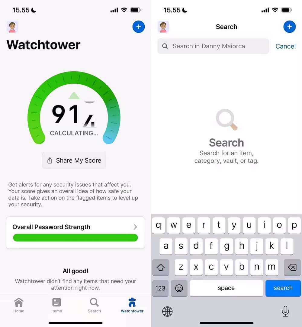 صورة لـ هل يجب أن تختار Bitwarden أم 1Password كمُدير كلمات السر: أيهما أفضل؟ | 1LUpRjbh2HpfCtJJn1Teg_Q-DzTechs