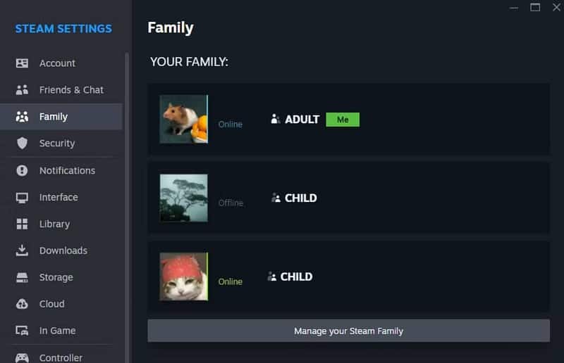 صورة لـ قامت Valve بتحديث المشاركة العائلية على Steam: إليك ما هو الجديد | 1NTa8fCKW5mTyNhLACG1Y3Q-DzTechs