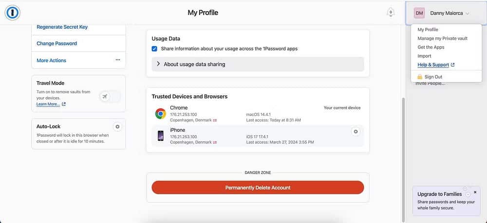 صورة لـ هل يجب أن تختار Bitwarden أم 1Password كمُدير كلمات السر: أيهما أفضل؟ | 1Si4OeqFDY2uemvFxjphJsQ-DzTechs