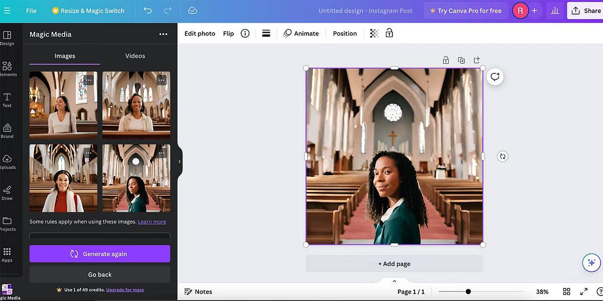 صورة لـ كيفية الحصول على نتائج أفضل باستخدام مُولد الصور بالذكاء الاصطناعي من Canva | 1TGU6Jt7ZUEk_zhGf2_46RQ-DzTechs