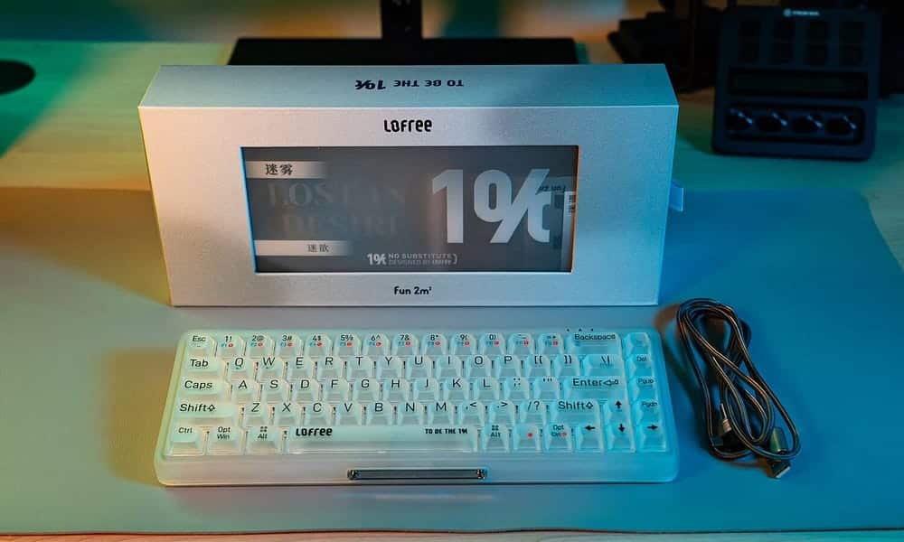 صورة لـ أضف لمسة من الشفافية إلى مكتبك باستخدام لوحة المفاتيح الميكانيكية المُميزة من Lofree | 1XTBRbEaqlH3D1CNU7kgJJA-DzTechs