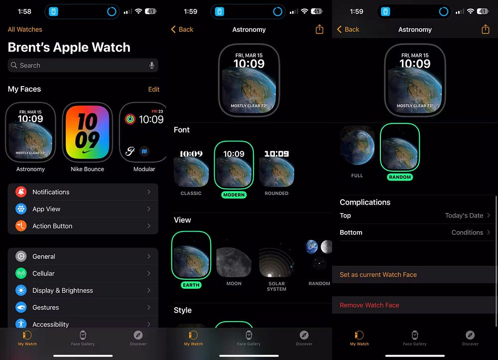 صورة لـ كيفية تخصيص Apple Watch الخاصة بك باستخدام واجهات الساعة | 1ov7PgACc4_cHZY-uMeeKlA-DzTechs