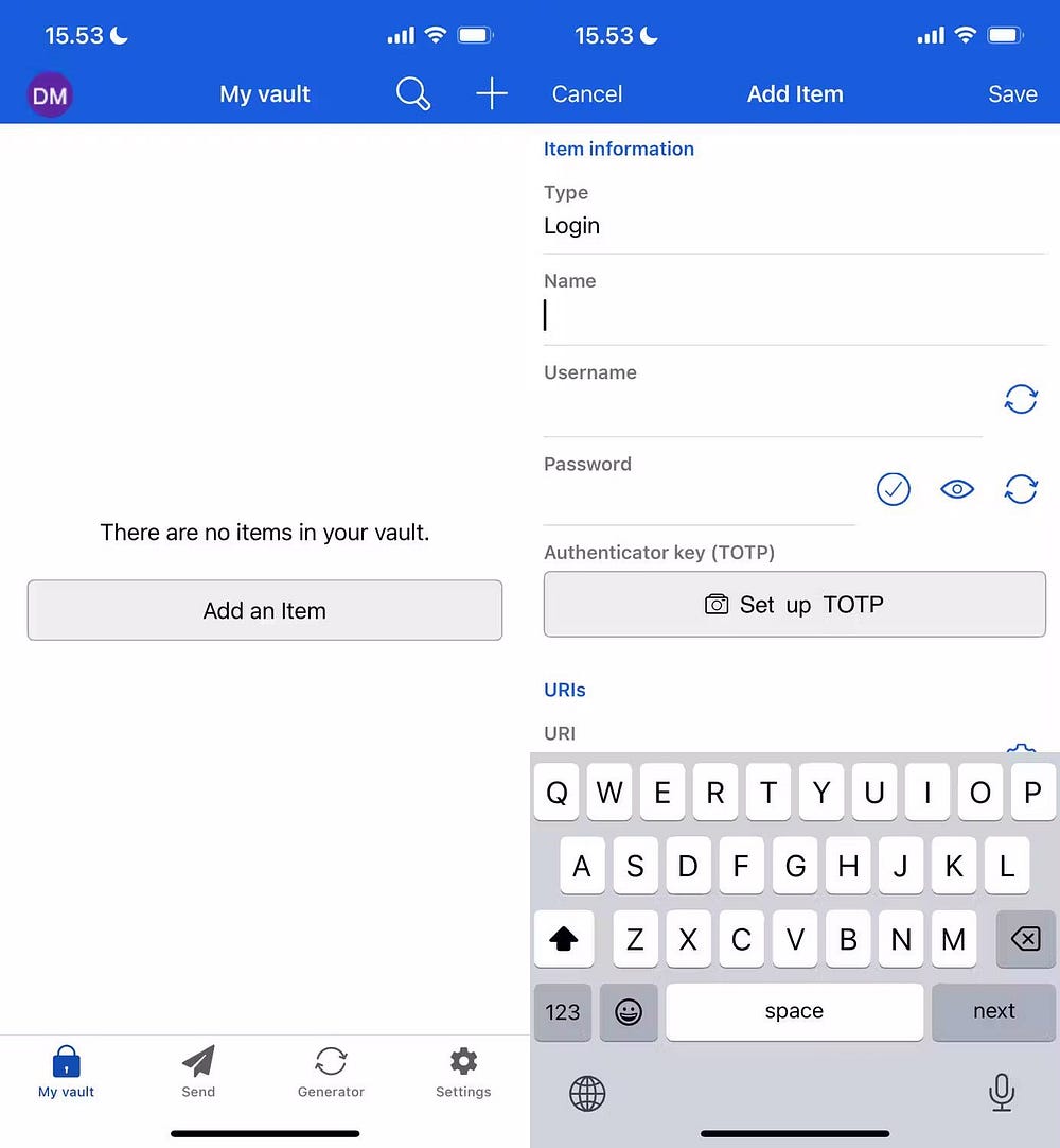 صورة لـ هل يجب أن تختار Bitwarden أم 1Password كمُدير كلمات السر: أيهما أفضل؟ | 1wmW-psP30wvO41FiSkWmRw-DzTechs