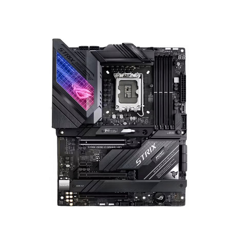 صورة لـ أفضل اللوحات الأم الإقتصادية التي تدعم PCIe 4.0 في هذا العام | asus-rog-strix-z690-e-gaming.avif_