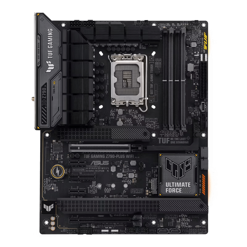 صورة لـ أفضل اللوحات الأم الإقتصادية التي تدعم PCIe 4.0 في هذا العام | asus-tuf-gaming-z790-plus-wifi.avif_