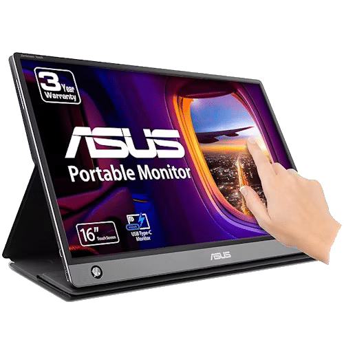صورة لـ أفضل الشاشات المحمولة المُتاحة للمُساعدة في تعدد المهام | asus-zenscreen-touch-screen-tag.avif_
