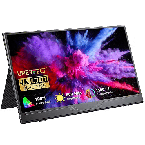 صورة لـ أفضل الشاشات المحمولة المُتاحة للمُساعدة في تعدد المهام | uperfect-true-4k-portable-monitor-tag.avif_