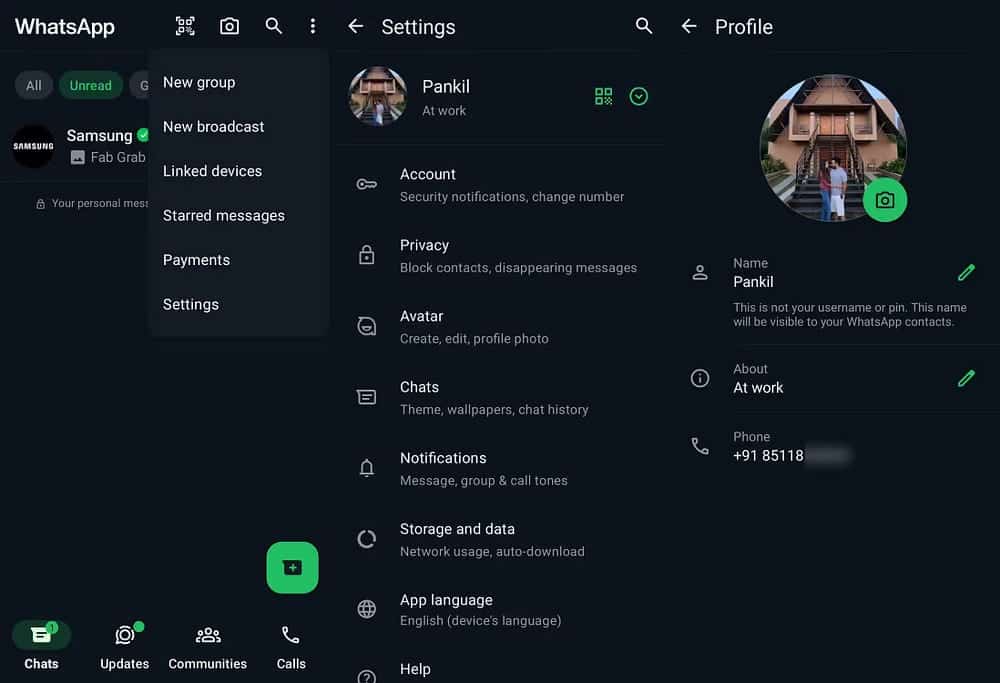 صورة لـ كيفية البحث عن رقم هاتف WhatsApp وتغييره | 1N7JKbB7BT0CwzAW8OHYxQQ-DzTechs