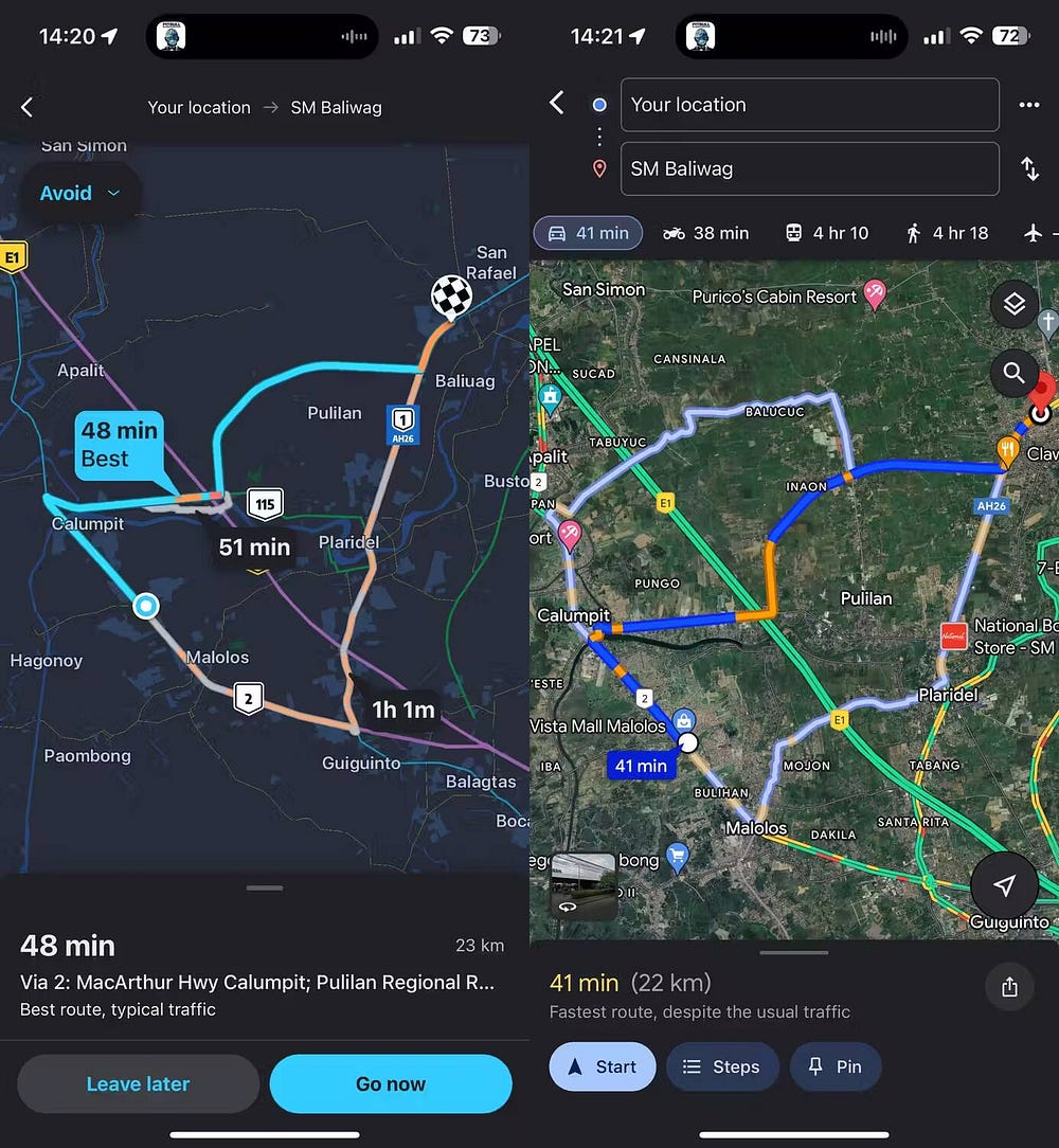 صورة لـ مُقارنة بين Waze و”خرائط Google”: ما هو تطبيق التنقل المُناسب لك؟ | 1P4_vM5_b3sZFqJrlNcBOrw-DzTechs