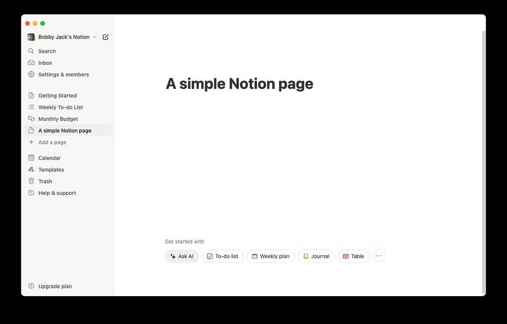صورة لـ كيف تبدأ مع Notion: أداة الإنتاجية المثالية لتنظيم حياتك وأعمالك | 1SJeau9wzMqVgwiFLlOIOqw-DzTechs