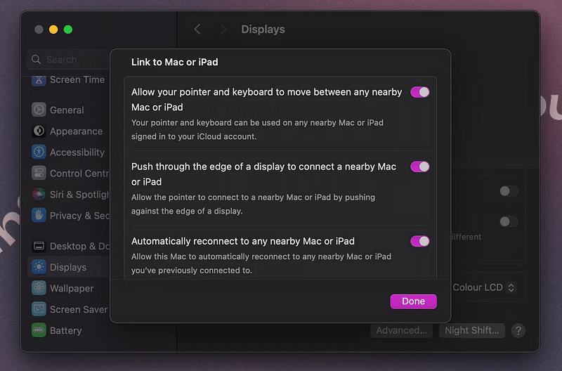 صورة لـ كيفية استخدام لوحة المفاتيح ولوحة التتبع على الـ Mac مع الـ iPad (والعكس صحيح) | 12S6YwNHcT0aiOBoP7LQBlQ-DzTechs