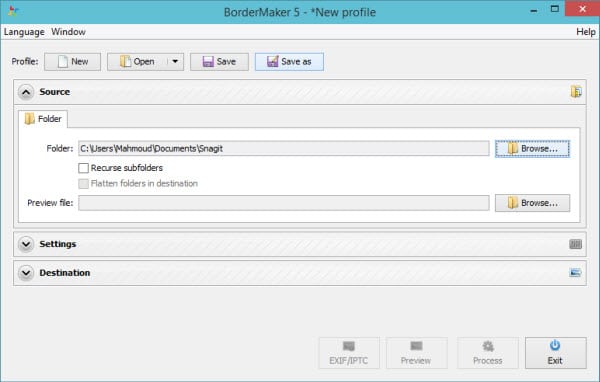 صورة لـ إضافة شعارات على مجموعة صور بسهولة مع تطبيق BorderMaker | BorderMaker-3-DzTechs