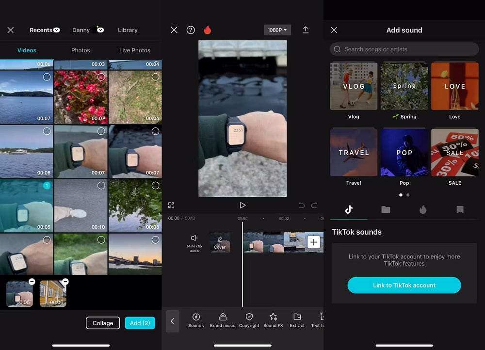 صورة لـ أسهل الطرق لإضافة الموسيقى إلى مقاطع الفيديو على iPhone و Android | 109qmMjpK7NoGIUlg6r1WBQ-DzTechs
