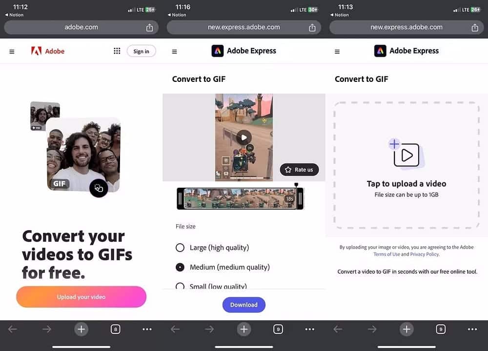 صورة لـ أفضل الأدوات لتحويل مقاطع الفيديو إلى صور GIF على Android و iPhone | 18is_SfuyIClvurjODJ9UXg-DzTechs