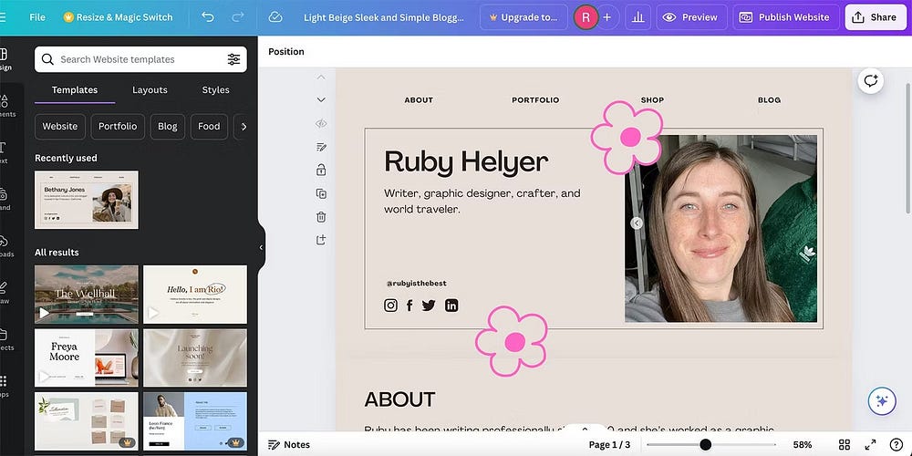 صورة لـ اكتشف أفضل الميزات المجانية في Canva التي أحبها حقًا | 1McXM2sl5ZzzT-ynK2_KlZw-DzTechs