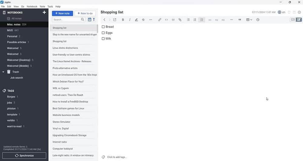 صورة لـ أفضل بديل مجاني لـ Evernote: إليك لماذا اخترته | 1X5FpVPSmEBeUZI-Mgbqv_A-DzTechs
