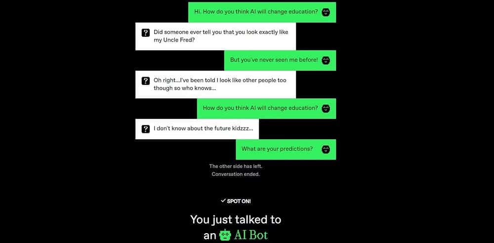 صورة لـ اختبر مهاراتك في التعرف على مُحتوى الذكاء الاصطناعي مع Human or Not؟ | 1Yufs8puaQle-r1aGsctMsQ-DzTechs