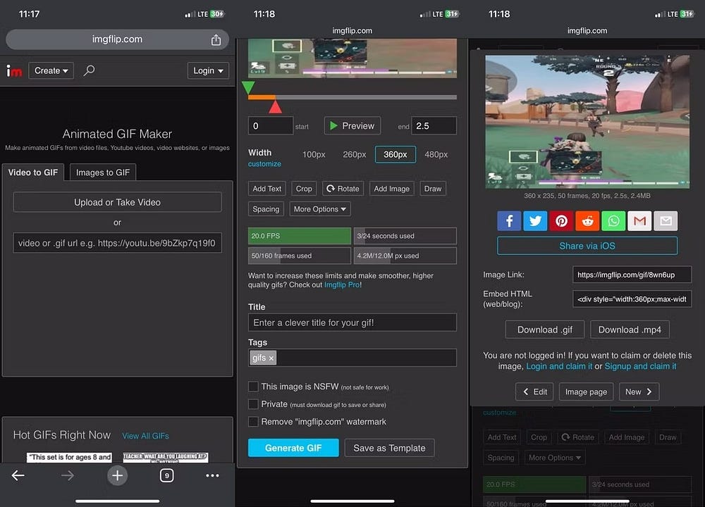 صورة لـ أفضل الأدوات لتحويل مقاطع الفيديو إلى صور GIF على Android و iPhone | 1hKGx9J5L06z4rkbkrxW3Sw-DzTechs
