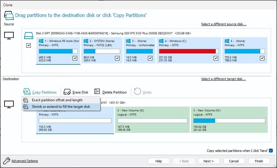 صورة لـ أسهل طريقة لنقل نظام Windows إلى محرك أقراص جديد | 1jP_R4-6R81HJA4RJWWu0Xw-DzTechs