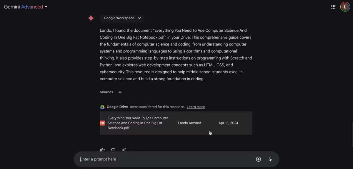 صورة لـ طرق استخدام إضافات Gemini لزيادة إنتاجيتك في Google Workspace | 1qY5f7ELVa4D3K9-Jx5YVGA-DzTechs