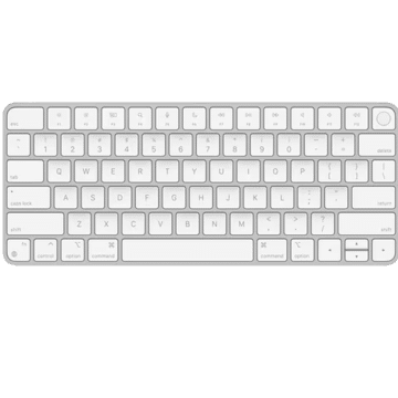 صورة لـ أفضل لوحات المفاتيح الهادئة لعام 2024 للكتابة السلسة | apple-magic-keyboard-touch-id.avif_